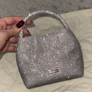 Cult Gaia Silver Mini Bag